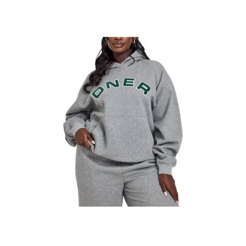 ONER ACTIVE Foundations OVERSIZED Graphic Толстовка Толстовка Женские Серый