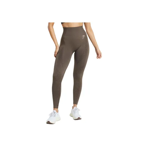 GYMSHARK Тауповые Женские Спортивные Брюки