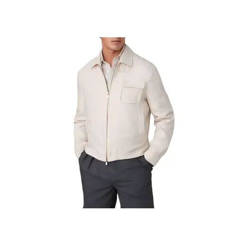 BRUNELLO CUCINELLI Куртки и Пальто Мужской Белый