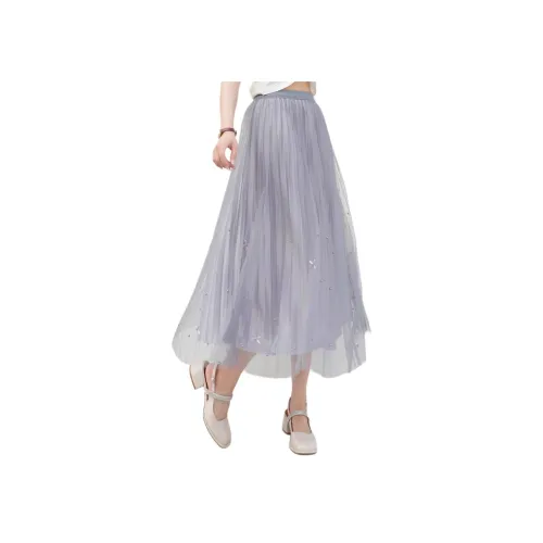 Ya Sheep People Повседневный Длинный Юбка Женские