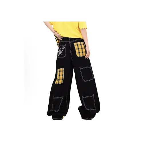 YEARNED Черные Унисекс Джинсы