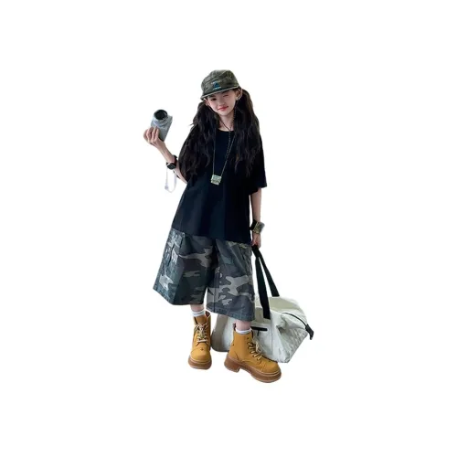 URBANSHOW Женский Короткий С короткими рукавами Комплект