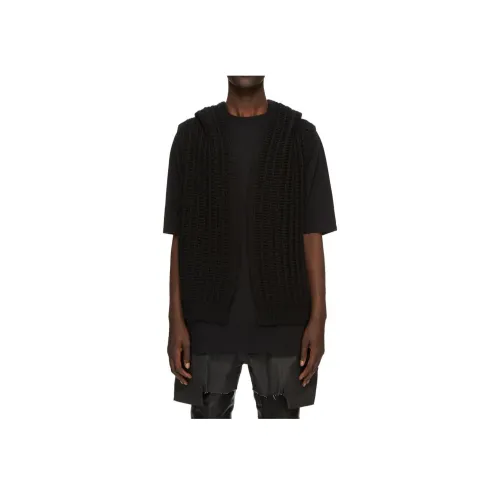 RICK OWENS совместный бренд Черные Мужские Кашемировые Свитера