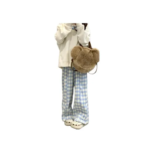 SRCG Синие Женские Повседневные Брюки