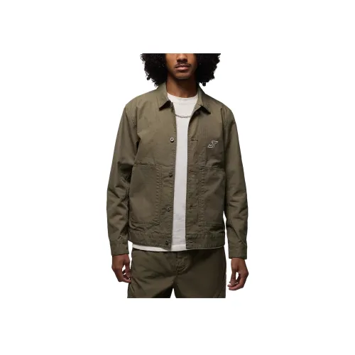 Nike Tatum Chicago Куртки и Пальто Мужской Средний Оливковый Ель