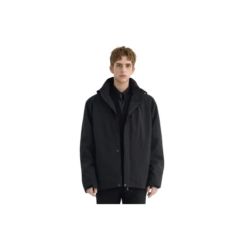 WILD LEADER Черный Унисекс Куртки