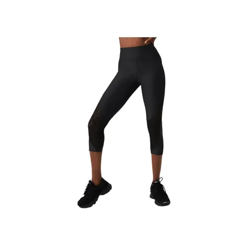 Alo Yoga Airlift Сетка Высокая Обхват талии Celeste Capri – Черный Продажа Спортивные брюки Женские Черный