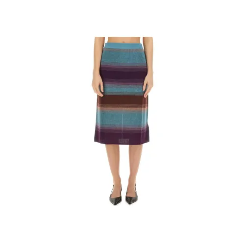 PS By Paul Smith KNIT Длинная Юбка Женская Многоцветная