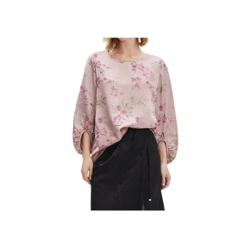 Badgley Mischka Рубашка Женская Розовая