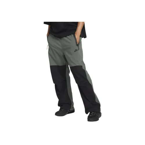 nike Ткани вязаные OVERSIZED Брюки Повседневные брюки Мужской Зеленый