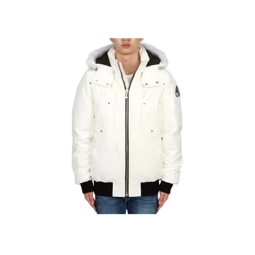 Moose Knuckles Пуховик Мужской Белый