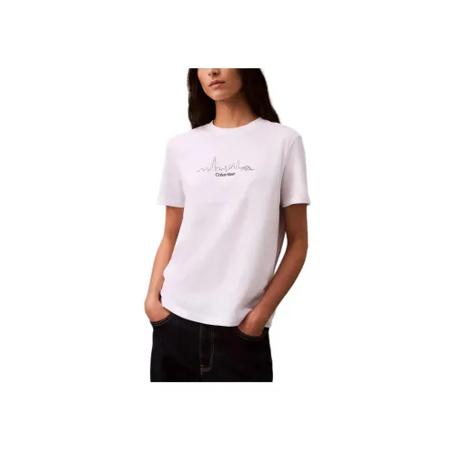 Calvin Klein T-Shirt Женская Bright White