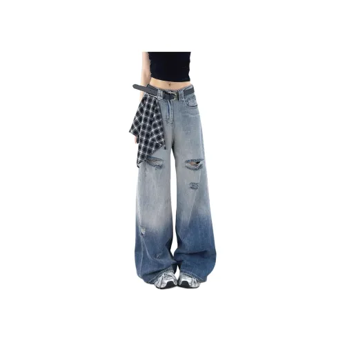 MINETTE Blue Women's Jeans MINETTE Синий Женские Джинсы