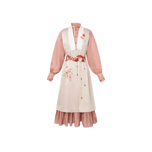 Cloud Hidden Moon Embroidery Ханьфу Женские