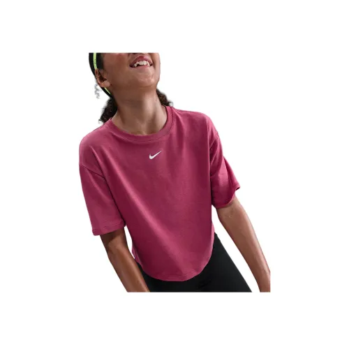 Nike одежда Beet цвет Школьный возраст T рубашки