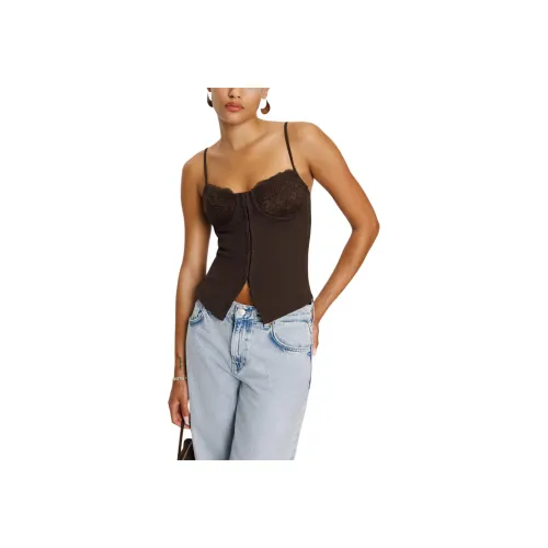 Reformation Italiana Топ Топ на бретелях Женские