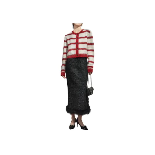 DESIGNER UNCLE Бордовый красный Женские Свитеры
