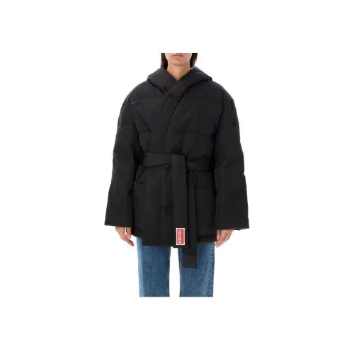 KENZO Черные Женские Пуховики