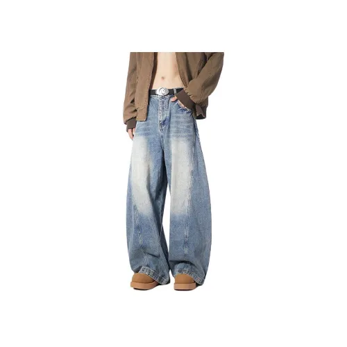 PANDA ADEVIL Синие Унисекс Джинсы