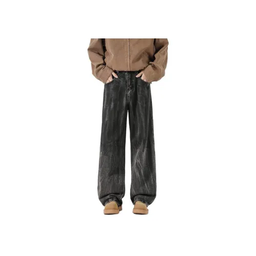 Glona Klio Джинсы Унисекс Камень Мытый Серый