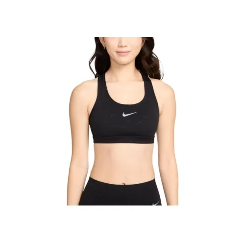 Nike одежда Черные Женские Бюстгальтеры
