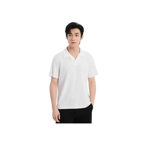 LESS IS MORE Экрю 25XTX3791H Мужская рубашка поло