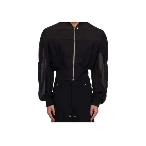 RICK OWENS Черные Мужские Куртки