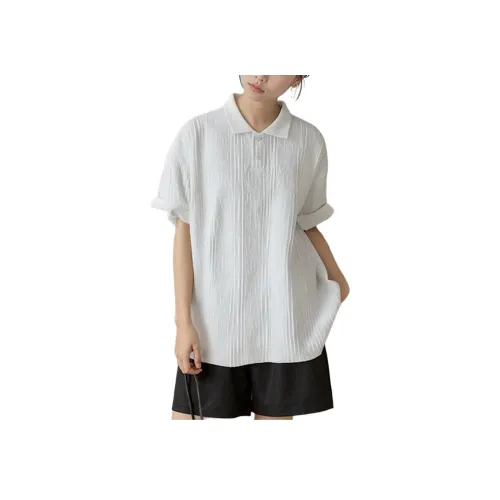 YEARNED Поло Женское Белое