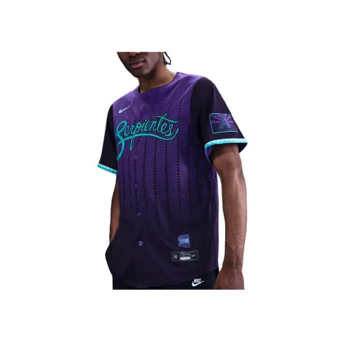 Nike Бейсбольная куртка Мужская Фиолетовая