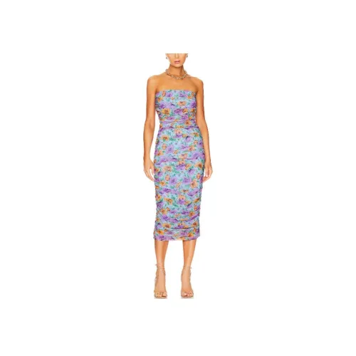 Veronica Beard Без рукавов Платье Женское Озерно-голубой