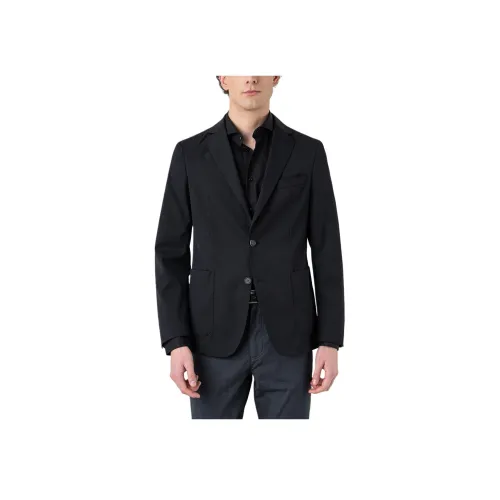 Hugo Boss Черные Мужские Деловые Костюмы