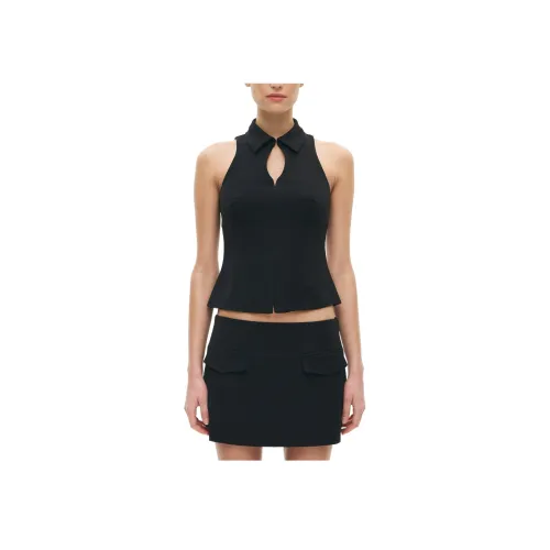 GLASSONS Черные Женские Майки