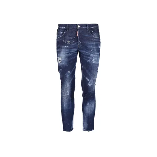 DSQUARED 2 Blue Men's Jeans DSQUARED 2 Синий Мужской Джинсы