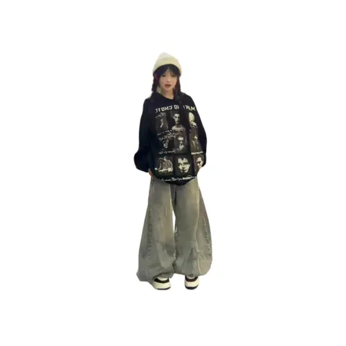 BRG Светло-Синие Унисекс Джинсы