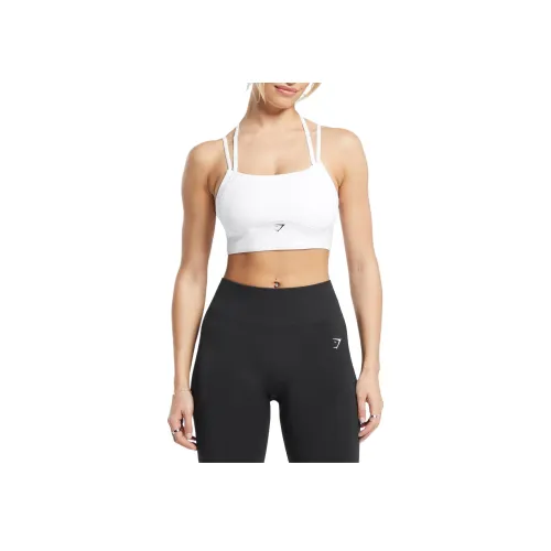 GYMSHARK Белый Женское Спортивное Нижнее Белье