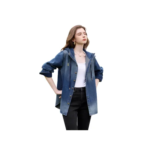 TOUCH Темно-синий, женский, джинсовые куртки