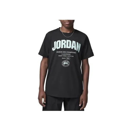 Джордан Des Champions T-Shirt Черный Подростки