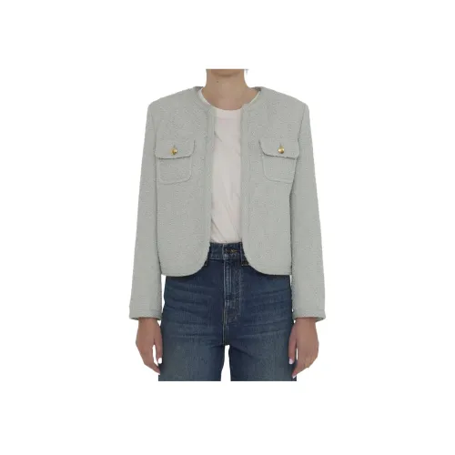 CELINE SS24 Куртки Пальто Женские Blue