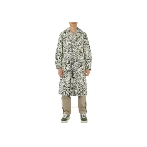 Roberto Cavalli Тренчкот Мужской Экрю