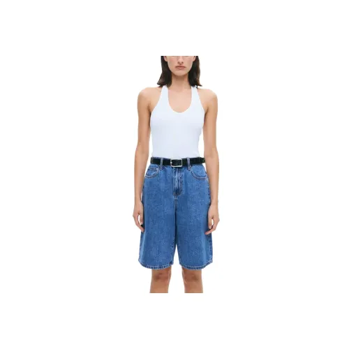 GLASSONS HIGH RISE Longline Denim Jort Джинсовые шорты Женские