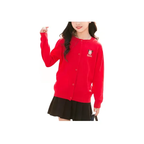 Disney Трикотаж Китай Красный Детский