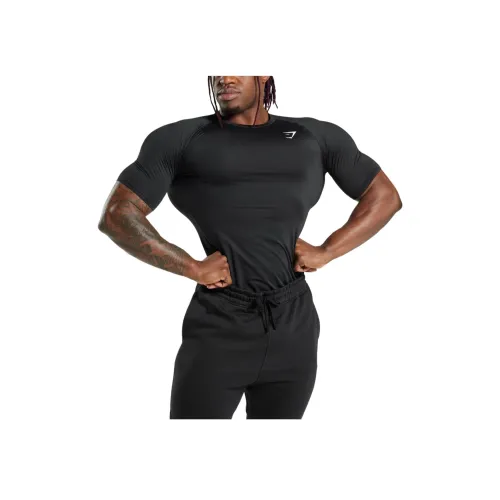 GYMSHARK Черная Мужская Спортивная Одежда