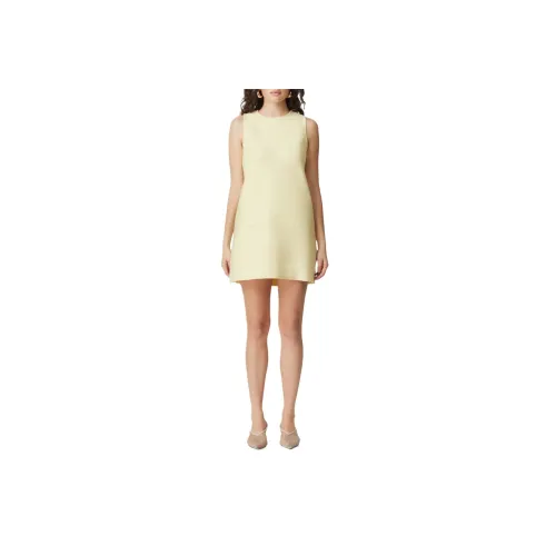 ELLIATTCOLLECTIVE Мини Прямое Платье Без Рукавов Женское