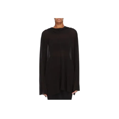 RICK OWENS Черные Женские Т-рубашки