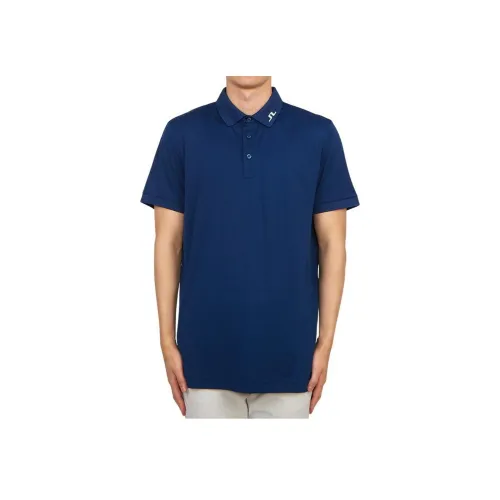 J.Lindeberg Blue Men's Polo  
J.Lindeberg Синий Мужской Поло