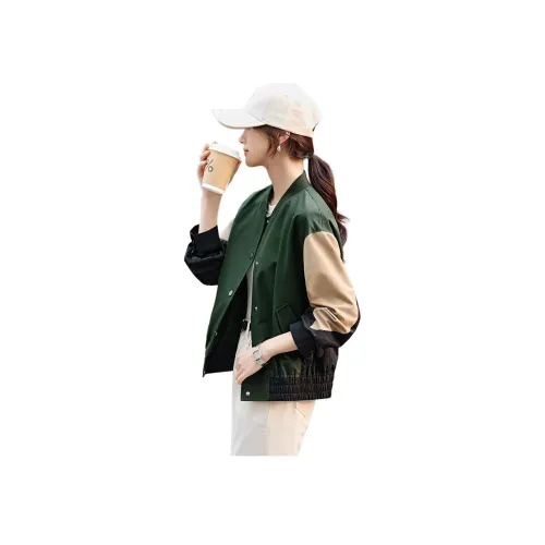 Mo Han Yi Mei Бейсбольная куртка Женская