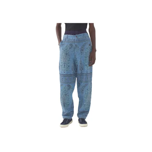 ANTIK BATIK Синий Мужские Повседневные Штаны