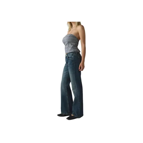 Urban Outfitter Dirty Wash Синие Женские Джинсы