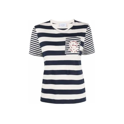 Ferragamo Белые Женские T-рубашки