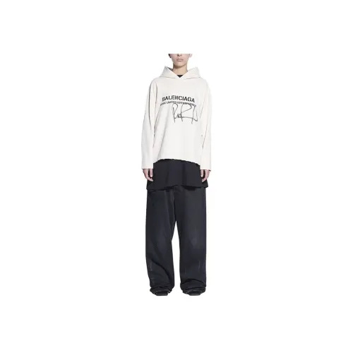 Balenciaga Экрю Мужские Свитшоты